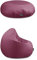 BuBiBag Beanbag Sitzkissen für Kinder & Erwachsene | Bodenkissen in 32 Farben & 3 Größen | Sitzsack für Indoor Outdoor | Wasser- & schmutzabweisend Material (Weinrot-Erwachsene XL)