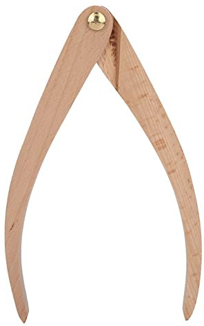 Pied à coulisse avec 3 différentes tailles de positionnement en bois Règle d'outil de mesure pour la mesure ou la mesure de poterie en céramique(8 inch) Pottery Tools Pottery Tools