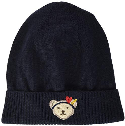 Steiff Mädchen Mütze Hut, Navy, 43