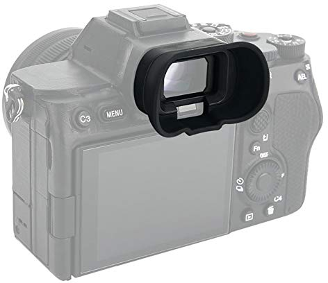 Große Augenmuschel Silikon für Sony Alpha A1 A1II A9III A7RV A7SIII A7IV ILCE-1 ILCE-1M2 ILCE-7RM5 ILCE-7SM3 ILCE-7M4 Ersetzt Sony FDA-EP19 FDA-EP21 Okular
