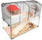 Flamingo Hamsterkäfig Vitru 1 – Schwarz, 51,5 × 29 × 40 cm | Stilvoll, Robust & Perfekt für kleine Nager!