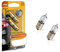 2x Philips H6W 12V BAX9S 12036B2 Vision - mehr Licht Weiß Hecklicht Parklicht Rückfahrlicht Standlicht Kennzeichenlicht Einrichtunglicht Ersatz Halogen Auto Lampe E-geprüft