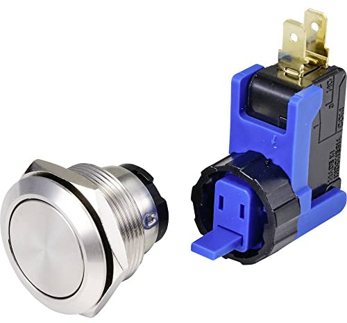 TRU COMPONENTS TC-9201348 Drucktaster 250 V 15 A 1 x Ein/Aus tastend IP65 1 St.