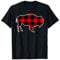 Bison Red Buffalo Plaid Yak Tier passende PJ Familie Geschenk T-Shirt