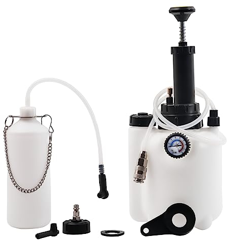 DHA 3L Car Brake Bleeding Kit Hand Pressure Fluid Bleeder Tool One Man Brake Clutch Master Cylinder Bleed Bottle Kit