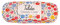 Rex London - Halbhartes Blumiges Retro Brillenetui mit Putztuch 'Flowers Tilde' (Mehrfarbig)