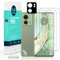 Ibywind 2 Pezzi Pellicola Protettiva per Motorola Edge 40 5G 6.55 pollici+1 Pezzo Protettore Len Della fotocamera+1 Pezzo Pellicola Posteriore,Pellicola TPU Flessibile,HD Clear,Senza Bolle