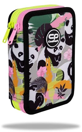 Coolpack F066829, Mäppchen JUMPER 2 Panda Gang, Multicolor
