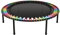 bellicon Fitness Trampolin 100cm (Blau-Grün) |Praktische Klappbeine & Seilring-Federung bis 120kg (Stark) | Dreiteiliger Rahmen | Made in Germany