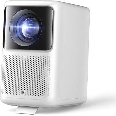 Dangbei N2 Smart Projector 1080P Full HD, 400 ISO Lumens, Officially Licensed Netflix, 120-Inch Display, Portable Projector for Bedroom with WiFi and Bluetooth Dolby Audio Speaker, Auto Focus