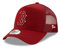 New Era MLB Truckercap Boston Red Sox verstellbar A-Frame Mesh Teamlogo Kappe Baseball rot - One-Size