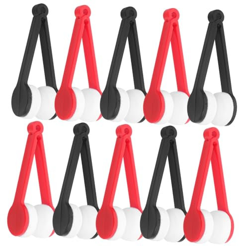 Healvian 10 Pièces Lingette De Nettoyage Pour Lunettes Brosse À Lunettes Portable Pour Lunettes Portable Lunettes Propres Lunettes Lingettes Chiffon Pour Lunettes Outil