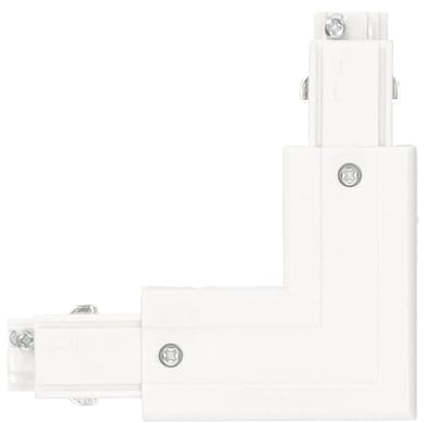 Komponenten 3-Phasen-Schienen-Set NEXTRACK (Verbinder L extern RECHTS WEISS)