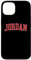 iPhone 13 Jordan Red Varsity Case