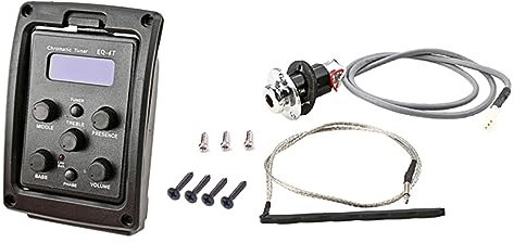 GREENADSCAPE Gitarren-equalizer Mit Bändern Für Akustikgitarre Tonabnehmer Aus Kunststoff Vorverstärker Gitarre Effektiver Für Musikliebhaber