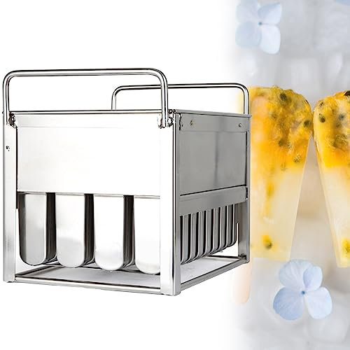 Eis am Stiel, 304 Edelstahl, DIY Eismaschine mit 40 Rillen, ideal für den privaten und gewerblichen Gebrauch