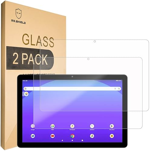 Mr.Shield 2-Pack Tempered Glass Screen Protector for ACER ACTAB1024 10.1 | Japan Glass with 9H Hardness