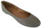 Shoes 18 Womens Classic Round Toe Ballerina Ballet Flat Shoes 8600 Grey Pu UK 5
