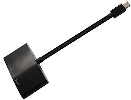 iocrest sy-ada33029 2-en-1 Mini DisplayPort a HDMI/VGA Adapter