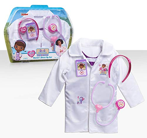 Doc McStuffins JPL90125 Spielzeug-Krankenhaus-Arztkleid-Set, Violett