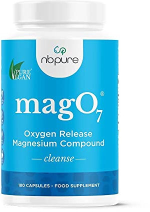 nbpure Mag O7 Oxygen Digestive System Cleanser Capsules, 180 Count