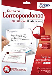 Avery Korrespondenzkarten 128 x 82 mm 48 Stück