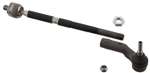 febi bilstein 37730 Spurstange mit Endstück, Mutter und Sicherungsmutter, 1 Stück