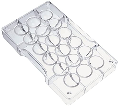 Decora 0050089 Moule pour Chocolat Forme Hémisphère Diamètre 25/200 x 120 x 22 mm by Decora