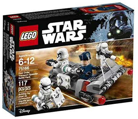 LEGO UK 75166 First Order Transport Speeder Battle Pac Construction Toy