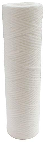 AQUAWATER 3700350801483 Cartuccia 5μ ferita Filtro-Formato Standard 10 -Durata 12 Mesi, None, 1 Unità (Confezione da 1)