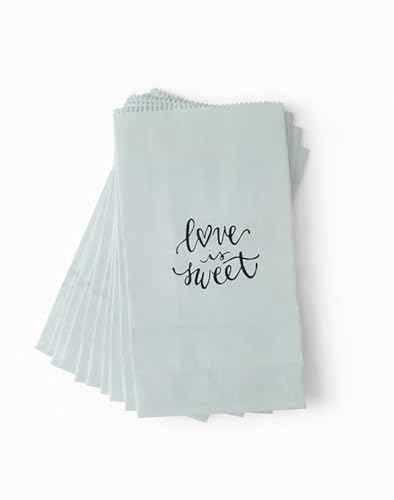 Süßigkeitentüten Candy Bar, Süßigkeiten Tüten, Papiertüten, weiß, 30 Stück