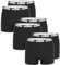 KTM by Freegun Boxershorts für Herren Unterwäsche Pant Men´s Boxer 6 er Pack, Farbe:Black, Bekleidungsgröße:L