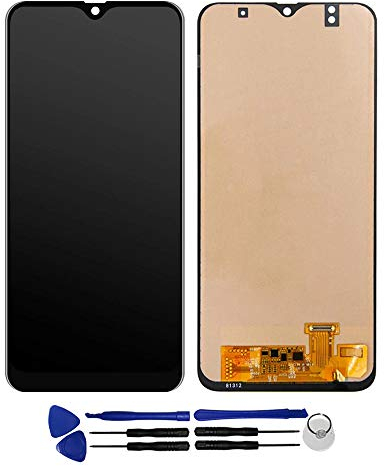 OYOG Ecran pour Samsung Galaxy A50 A505 SM-A505FN/DS A505F/DS Vitre Tactile LCD Assemblé (sans Châssis) Remplacement Noir