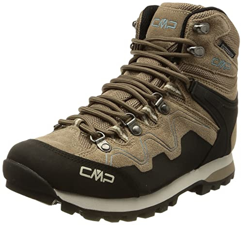 CMP Athunis Mid Trekking Shoe Wp, Cenere-Vetro, Woman, 42