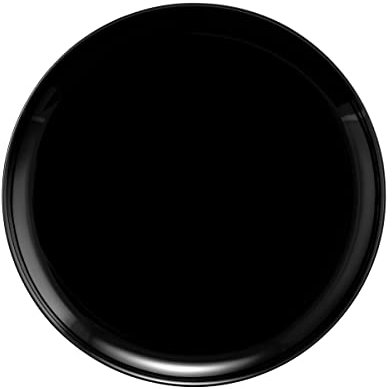 Seltmann Weiden 001.764587 Lido Solid Black Frühstücksteller rund 20 cm
