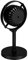 Retro Microphone Prop, Exquisite Craftsmanship High Simulation Plastic Decoration Microphone Prop Model for Costume Role Play (Black)