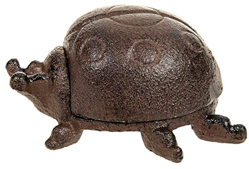 SIDCO Schlüsselversteck Gußeisen Figur Marienkäfer Landhaus Deko
