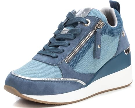 XTI Femme 142770 Basket, Jeans, 39 EU