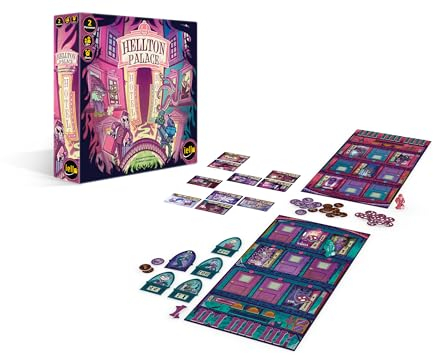 iello | Hellton Palace | Gesellschaftsspiel | Für 2 Spieler ab 10 Jahren