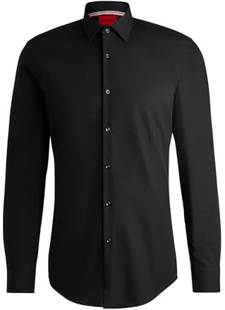 HUGO Koey, Chemise pour des Hommes, Black1,