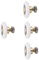 Leliafleury 4 Sets Shower Door Rollers 23mm Shower Doors Wheels Shower Doors Pulley Replacement Roller Runner Wheel for Bathroom Glass Door