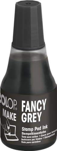 COLOP Nachfüllfarbe für MAKE Stempelkissen 25 ml fancy grey