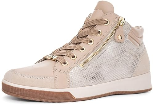 ARA Damen Sneaker Rom Shell,Shell/Silber Gr. 43