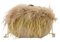 MODELISA - Bolso Clutch Cadena Hombro Cartera De Mano Boda Noche Fiesta Evento Mujer (Beige)