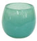 Glasvase/Übertopf Dutz Pot md0 H11 D13 Jade/türkis Glas Vase