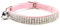 Hukchi weiches verstellbares Samt-Halsband mit Strasssteinchen und Glocken, 27,9 cm, für kleine Hunde und Katzen …