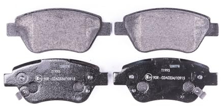 HELLA 8DB 355 015-441 Brake pad set - with acoustic wear warning - T1995