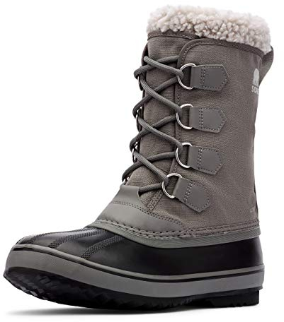 Sorel 1964 Pac Nylon WP, Stivali da Neve Impermeabili, Uomo, Quarry/Dove 2023/2024, 42 EU