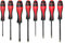 KS Tools - 922.6420 - Jeu de 8 tournevis Ultimategrip fente - PH - Lame en chrome vanadium - Idéal pour les empreintes de vis abimées