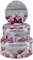bonsport Keksdosen Set 3-teilig rund Weihnachten Plätzchendosen Gebäckdosen, Weihnachtskugeln/Geschenke